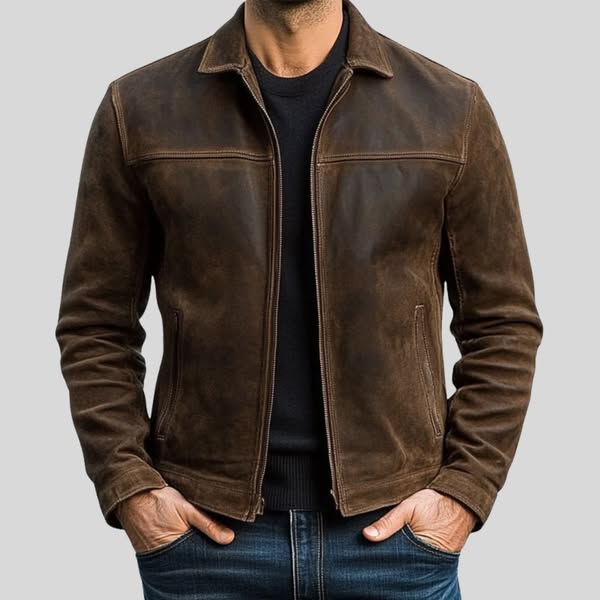 Meztli | Chaqueta de Piel Con Cremallera