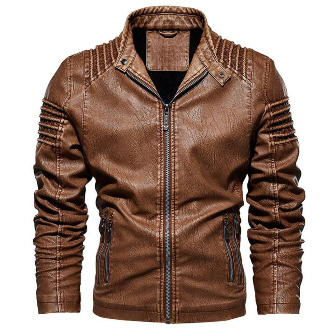 Meztli | Chaqueta de cuero Empire