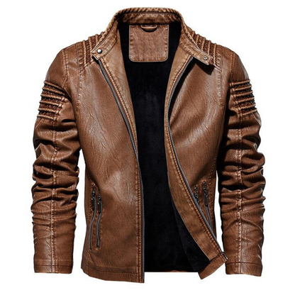 Meztli | Chaqueta de cuero Empire