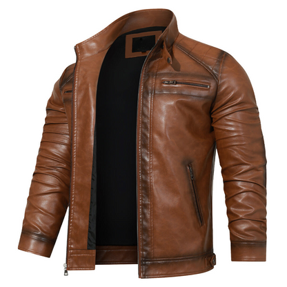 Meztli | Chaqueta de cuero Cruiser
