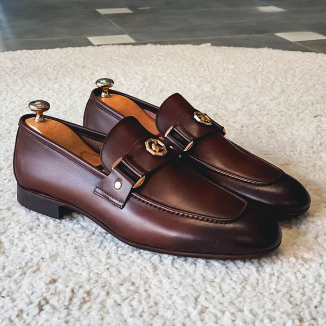Zapatos de Vestir de Cuero