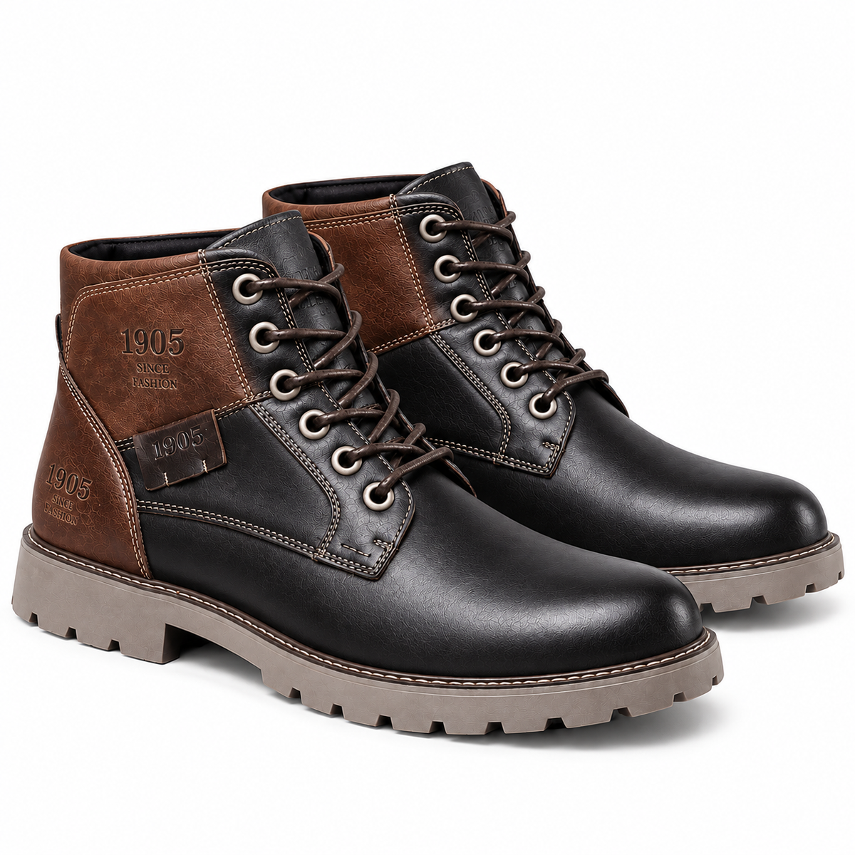 SIERRA™ | Botas Casuales de Cuero Estilo Clásico Británico
