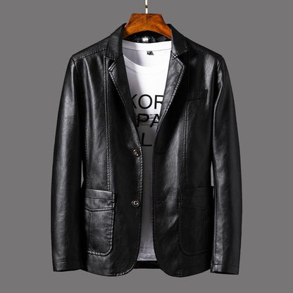 Meztli | Blazer De Cuero Elegante & Estilizado