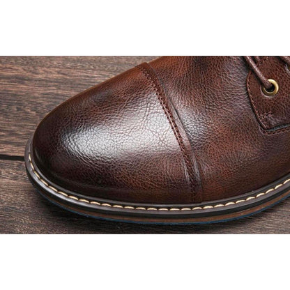 SIERRA™ | Botas Oxford Premium de Cuero Hechas a Mano