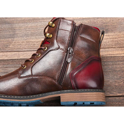 SIERRA™ | Botas Oxford Premium de Cuero Hechas a Mano