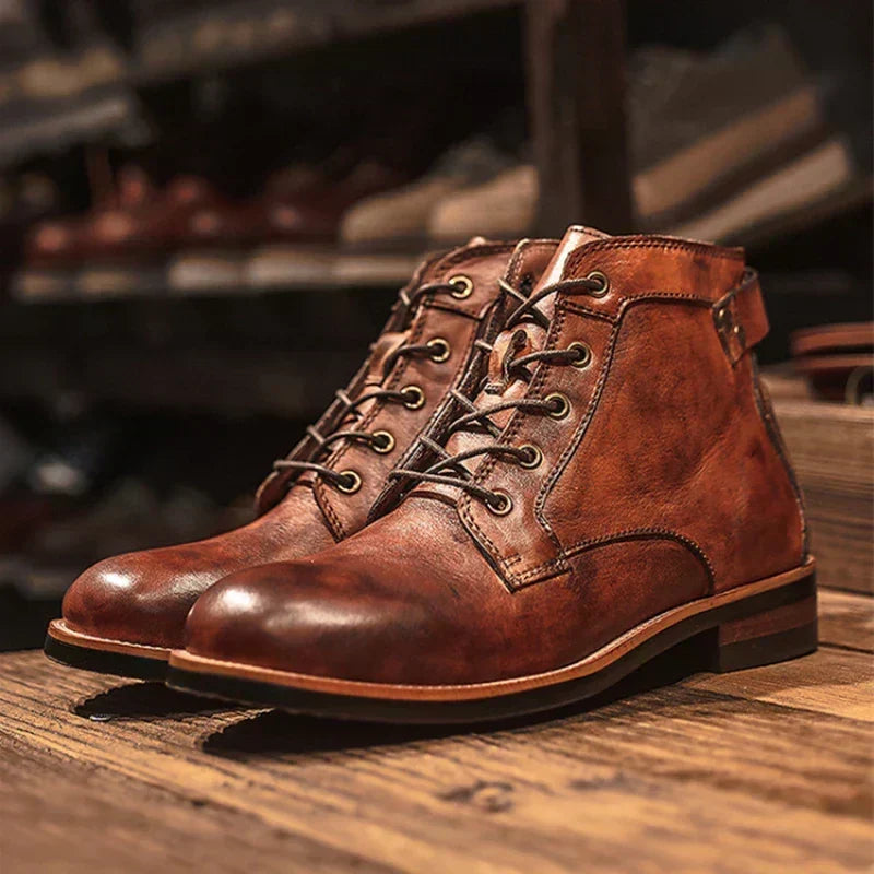 SIERRA™ | Botas Altas de Cuero