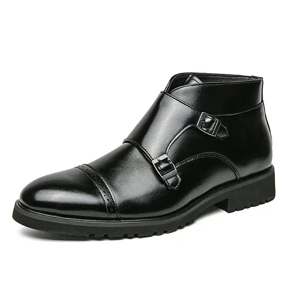 SIERRA™ | Botas de Cuero con Doble Correa Ajustable