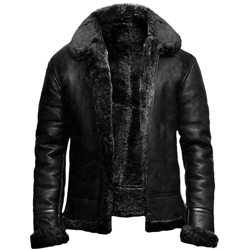 Meztli™ | Abrigo de Invierno de Cuero