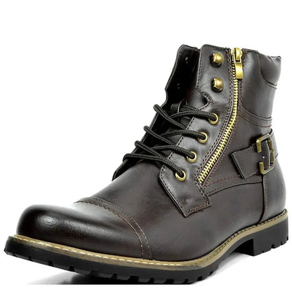 SIERRA™ | Botas de Cuero con Cordones