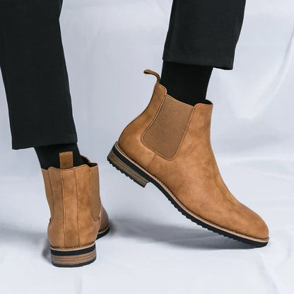 SIERRA™ | Botas Tipo Botín de Cuero