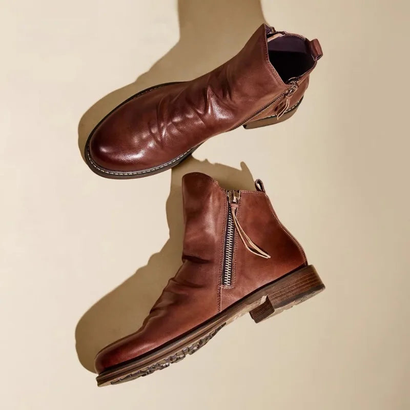 SIERRA™ | Botines de Cuero Casuales