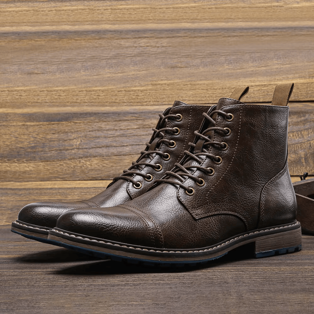 SIERRA™ | Botines de Cuero Modernos