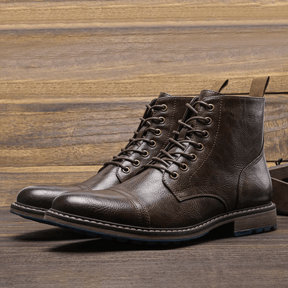 SIERRA™ | Botines de Cuero Modernos