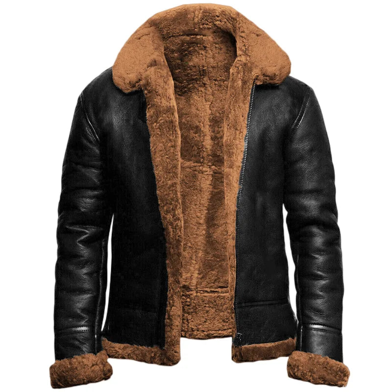 Meztli™ | Abrigo de Invierno de Cuero