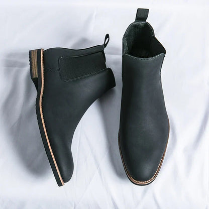 SIERRA™ | Botas Tipo Botín de Cuero