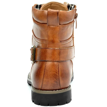 SIERRA™ | Botas de Cuero con Cordones
