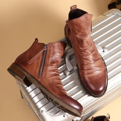 SIERRA™ | Botines de Cuero Casuales
