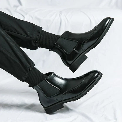SIERRA™ | Botas Tipo Botín de Cuero