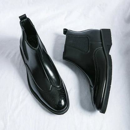 SIERRA™ | Botas Tipo Botín de Cuero
