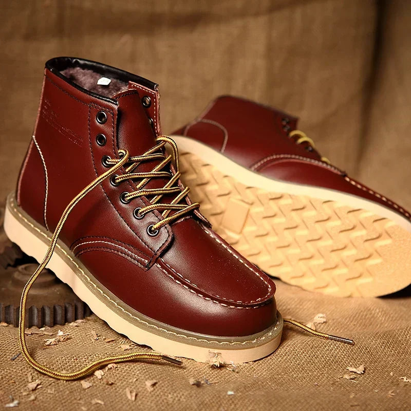SIERRA™ | Botas de Invierno de Cuero
