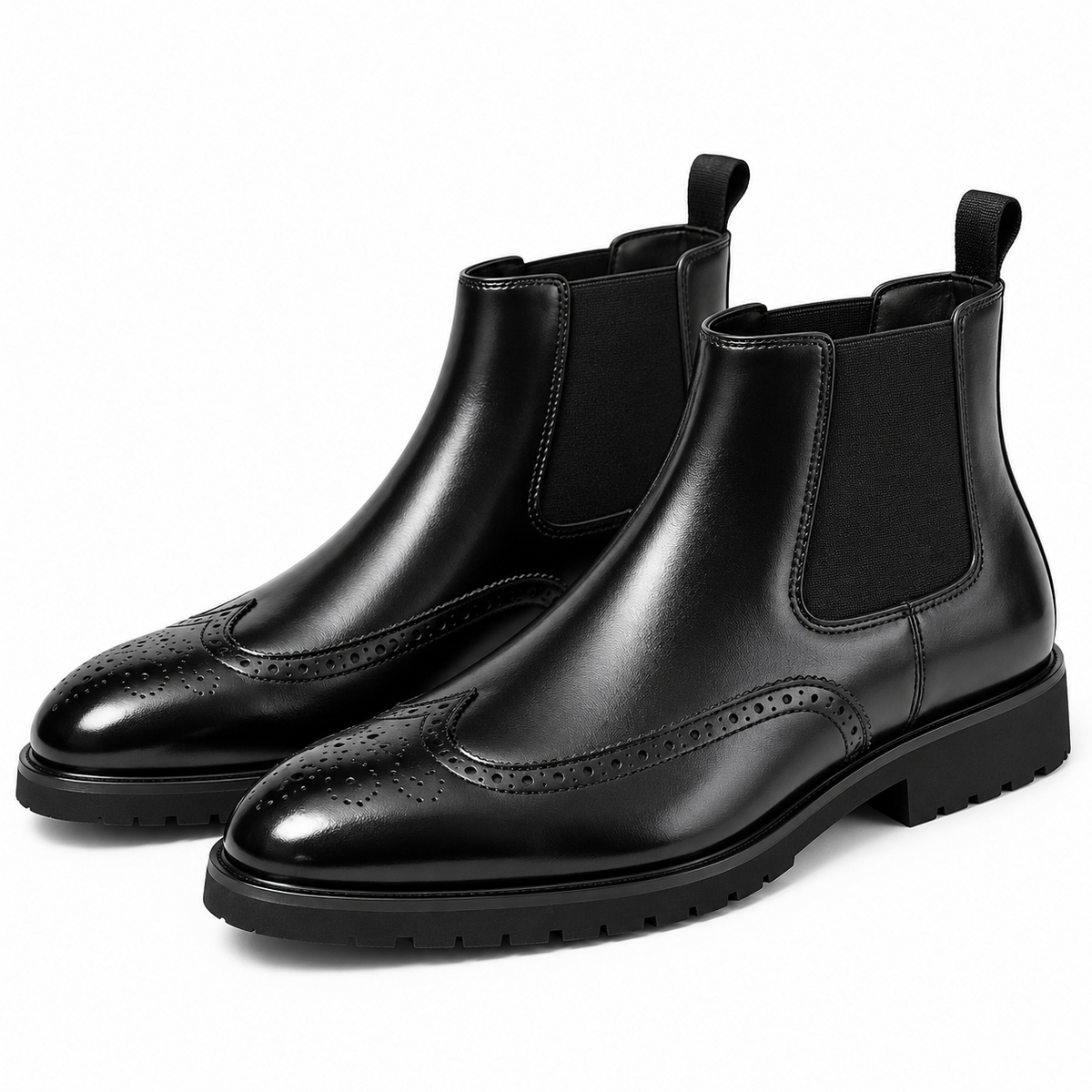 SIERRA™ | Botas Tipo Botín de Cuero