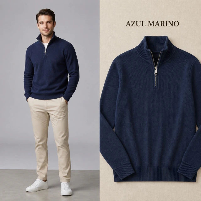Meztli | Pull demi-zip
