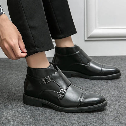 SIERRA™ | Botas de Cuero con Doble Correa Ajustable