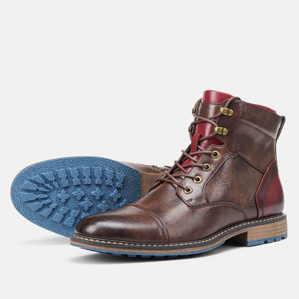 SIERRA™ | Botas Oxford Premium de Cuero Hechas a Mano