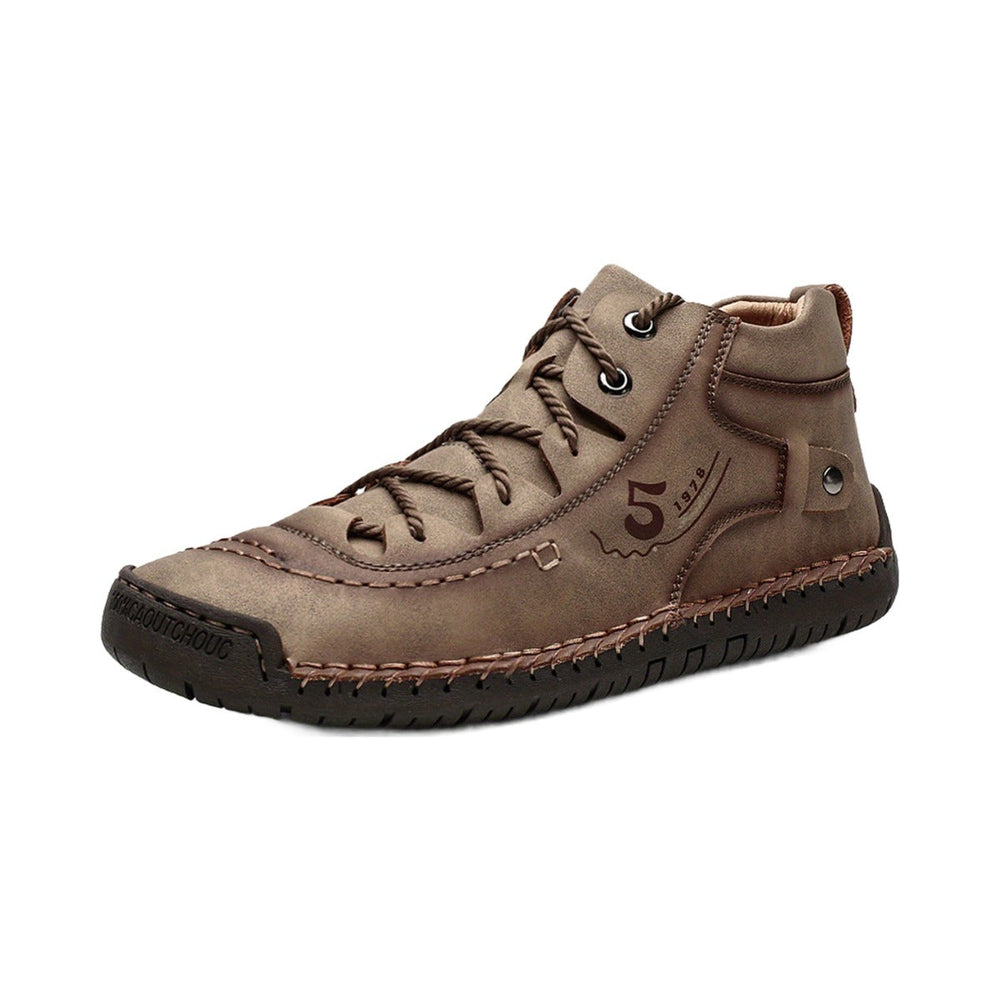 Botas Casuales Hechas a Mano con Cordones
